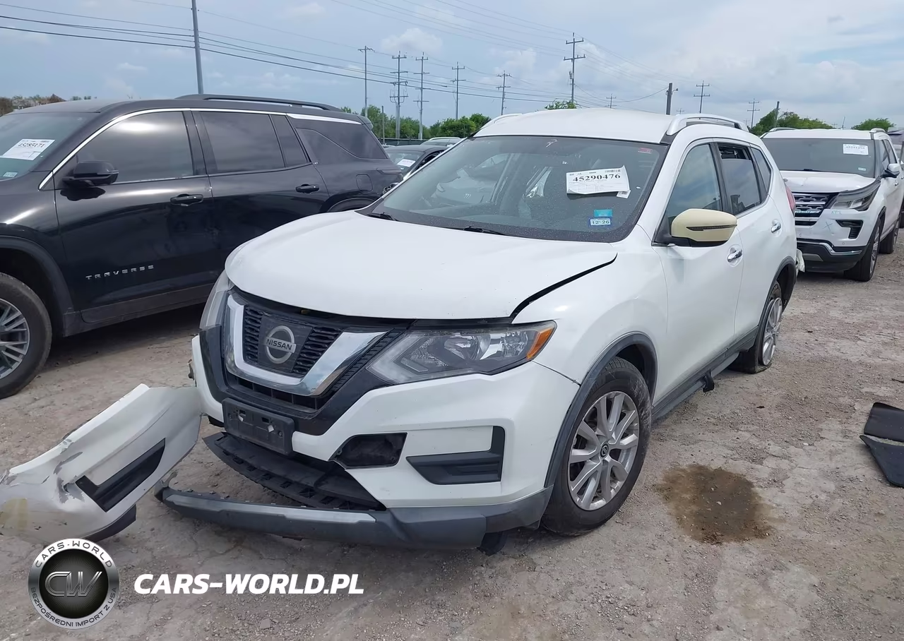 2017 Nissan Rogue Sv VIN:KNMAT2MT6HP586640 - 2