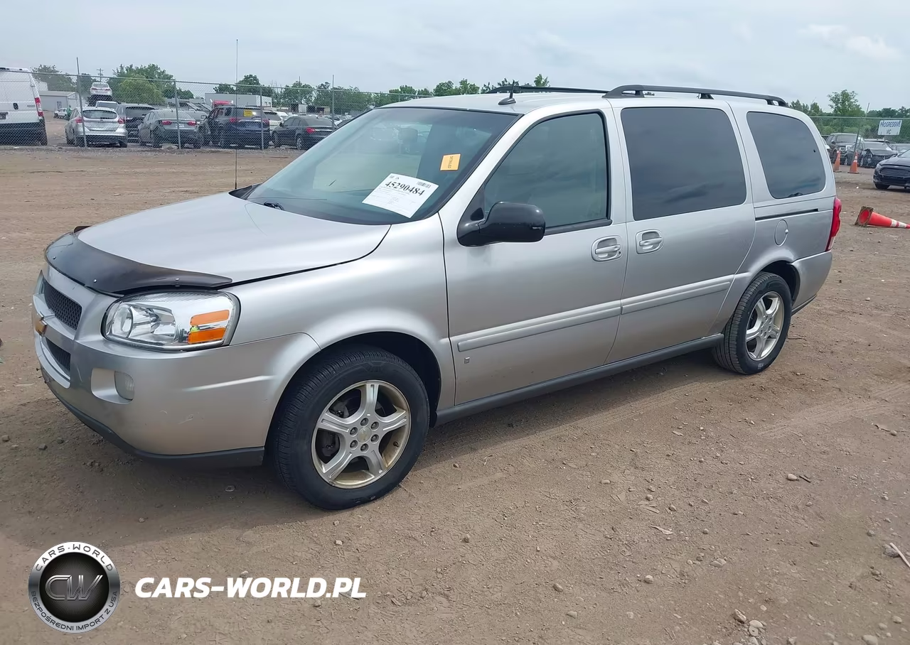 2006 Chevrolet Uplander Lt VIN:1GNDV33106D118664 - 2