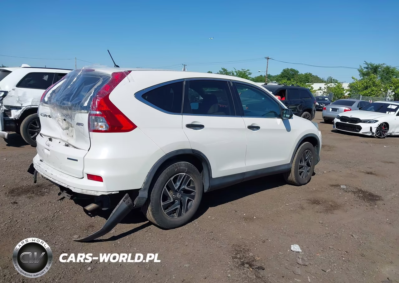 2016 Honda Cr-V Se VIN:5J6RM4H47GL053131 - 4