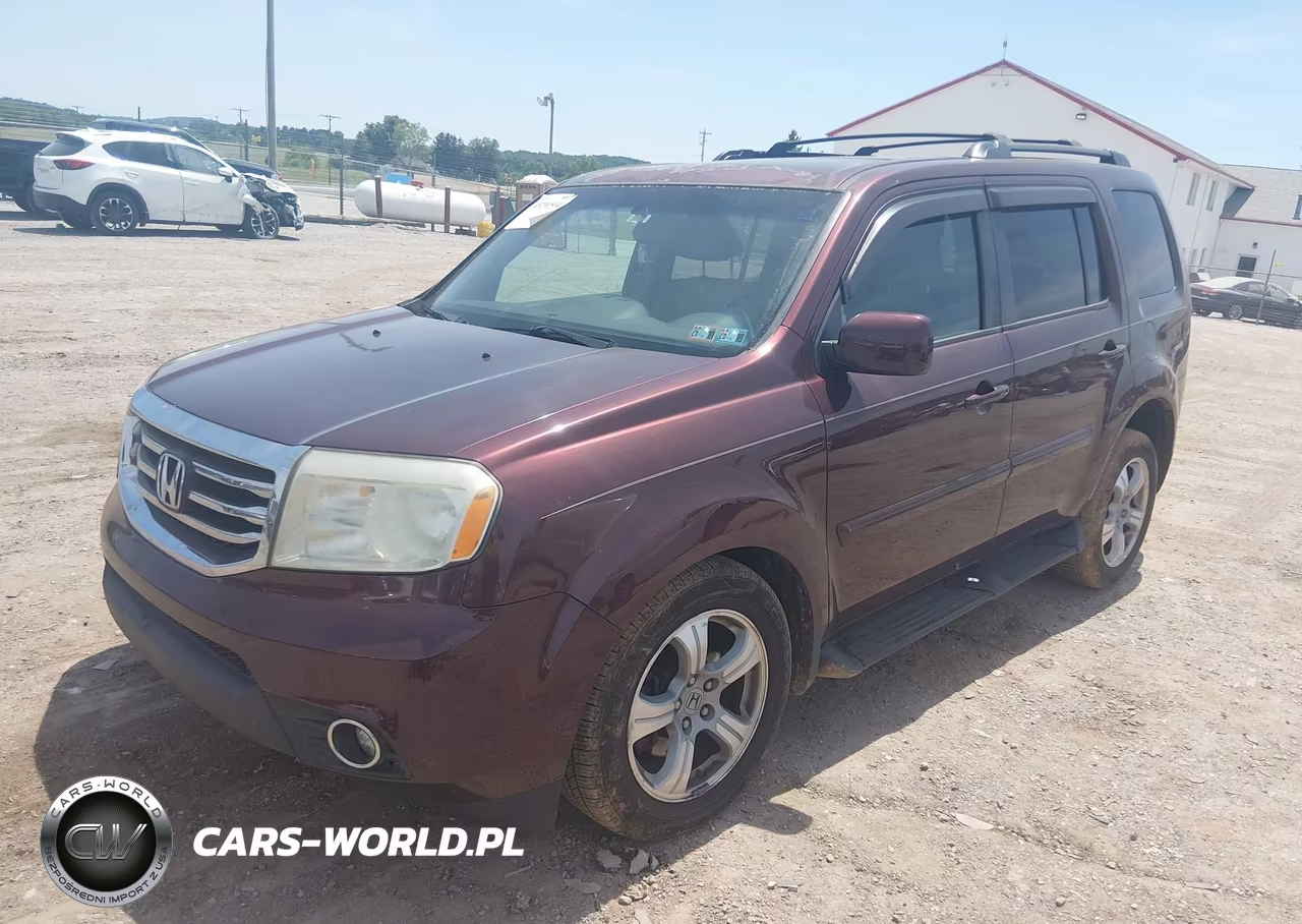 2013 Honda Pilot Ex-L VIN:5FNYF4H75DB066481 - 2