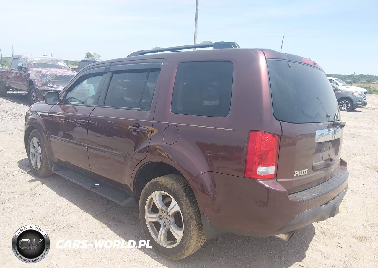 2013 Honda Pilot Ex-L VIN:5FNYF4H75DB066481 - 3