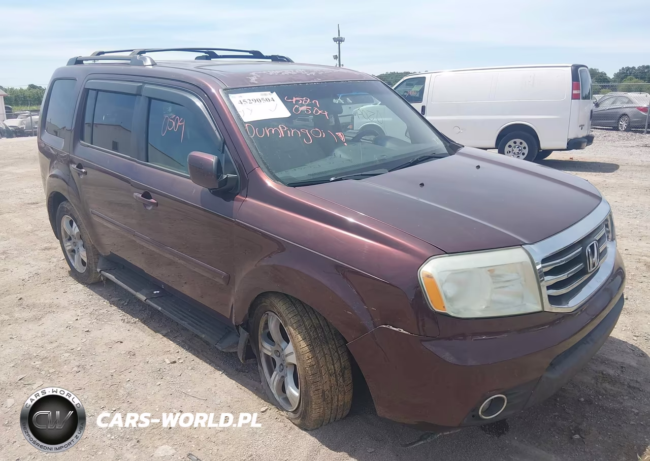 2013 Honda Pilot Ex-L VIN:5FNYF4H75DB066481 - 6