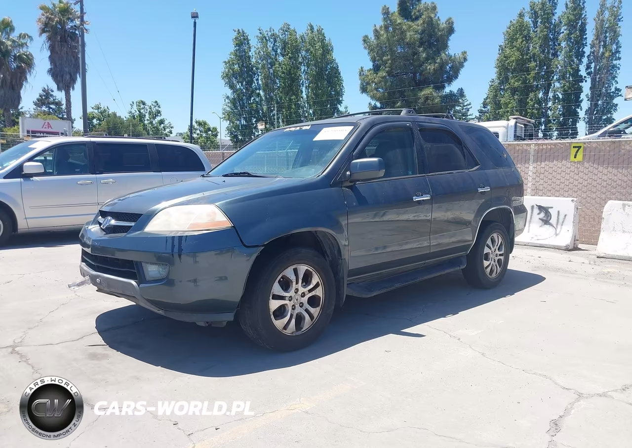 2003 Acura Mdx VIN:2HNYD18763H527887 - 2