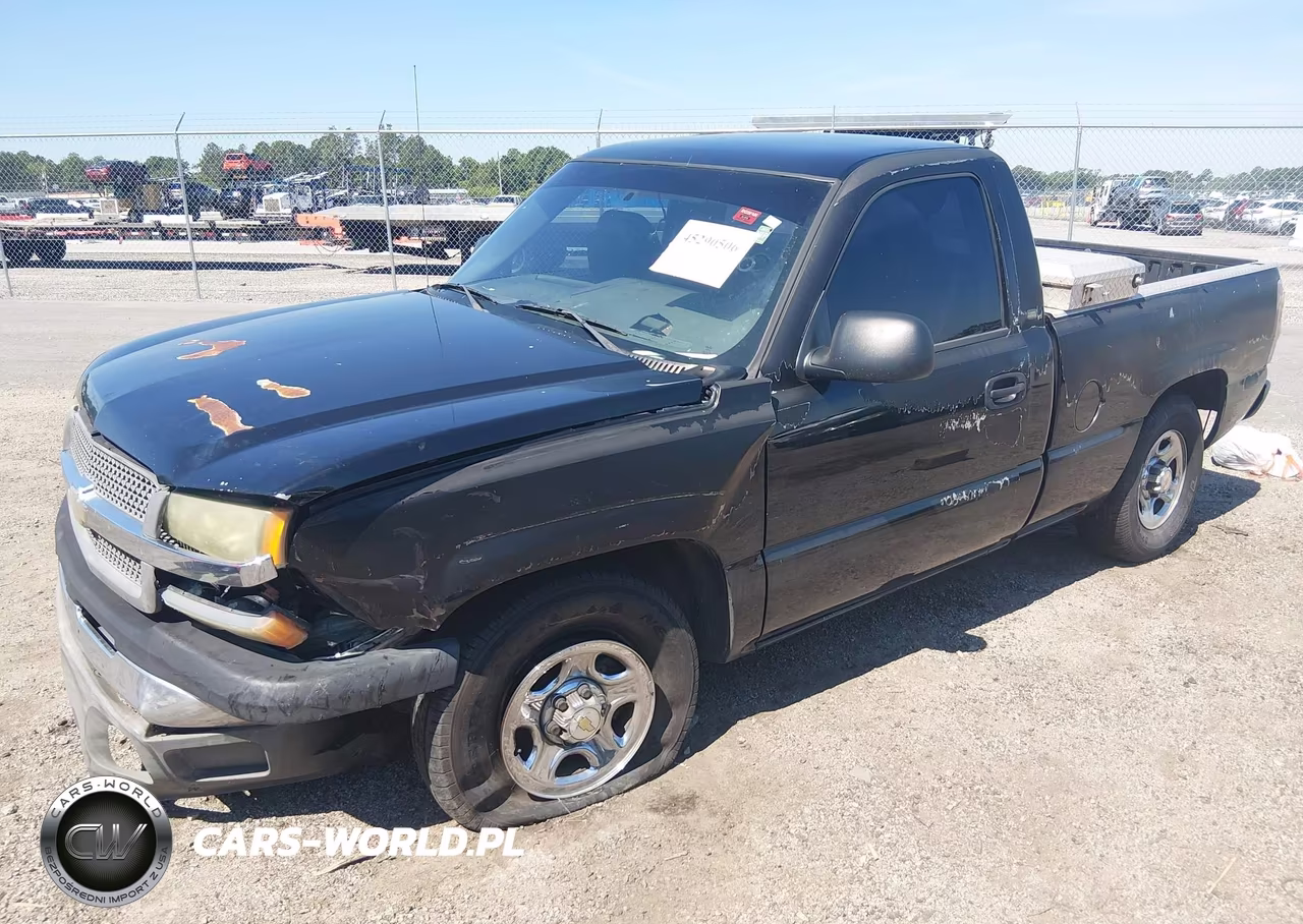 2004 Chevrolet Silverado 1500 Work Truck VIN:1GCEC14V34Z161128 - 2