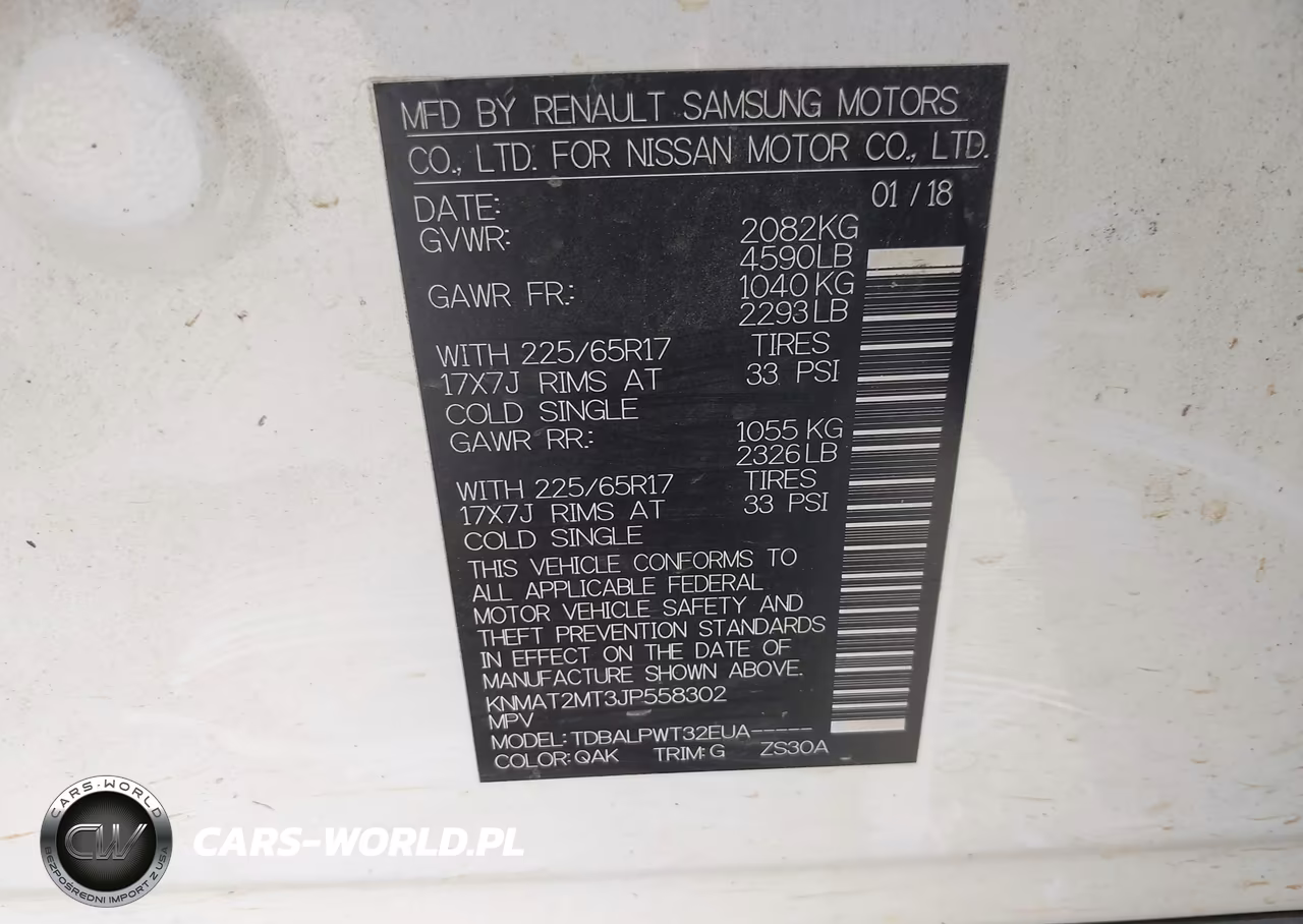 2018 Nissan Rogue S VIN:KNMAT2MT3JP558302 - 9