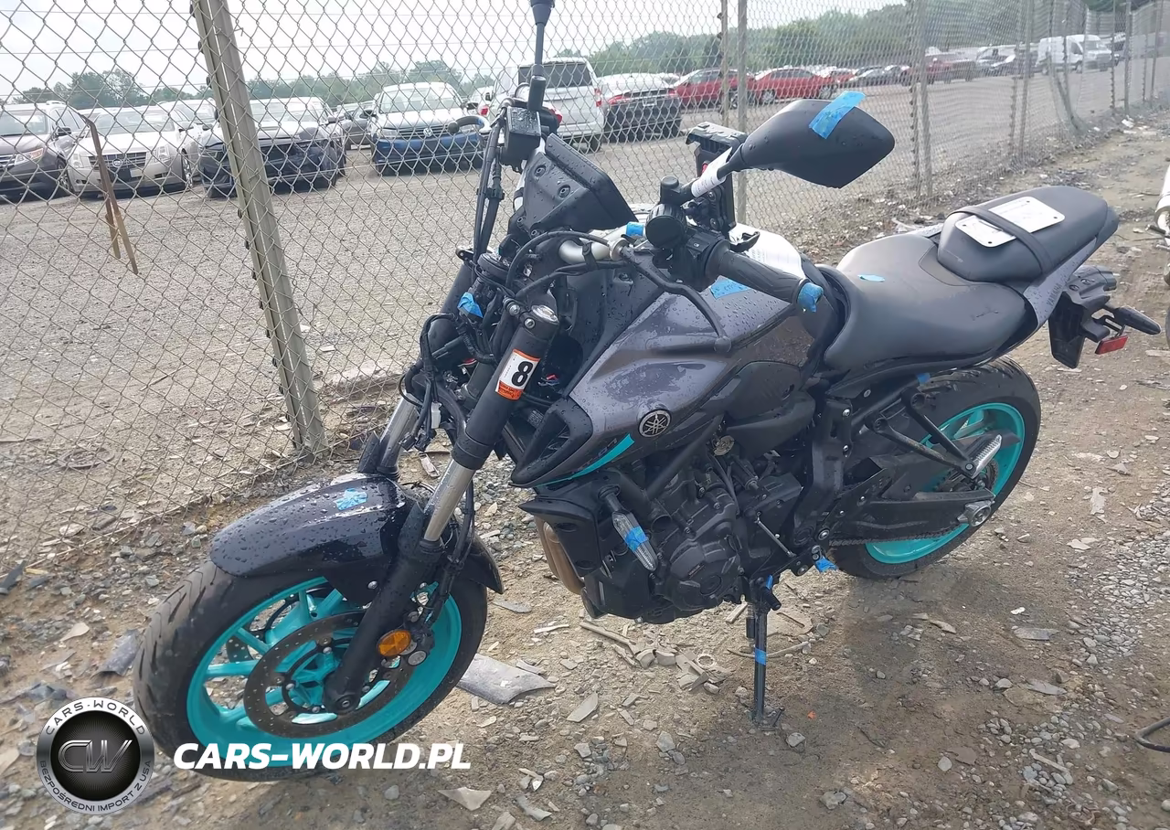 2024 Yamaha Mt07 VIN:JYARM32E6RA010461 - 2