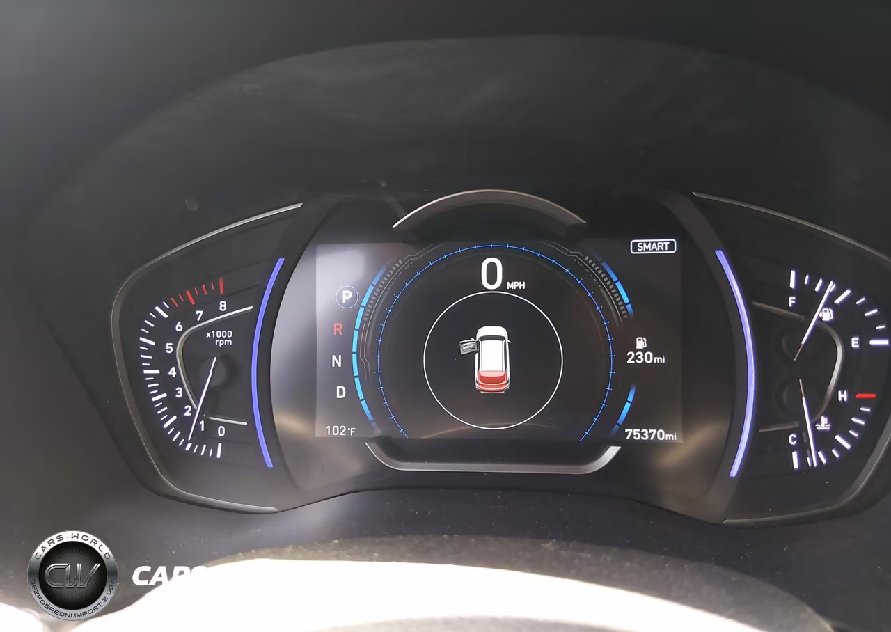 2019 Hyundai Santa Fe Sel VIN:5NMS33ADXKH041497 - 7