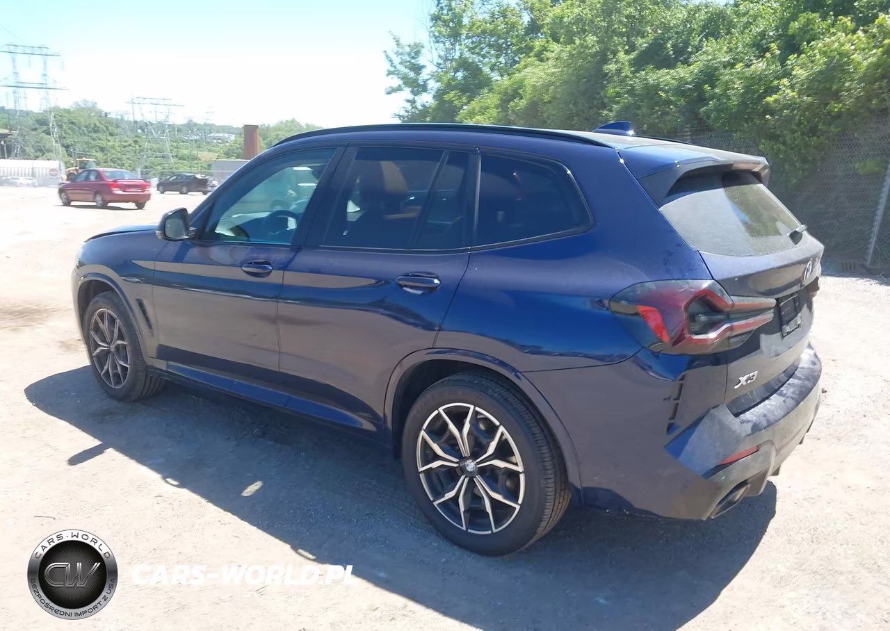 2024 BMW X3 xDrive30I VIN:5UX53DP06R9T86666 - 3