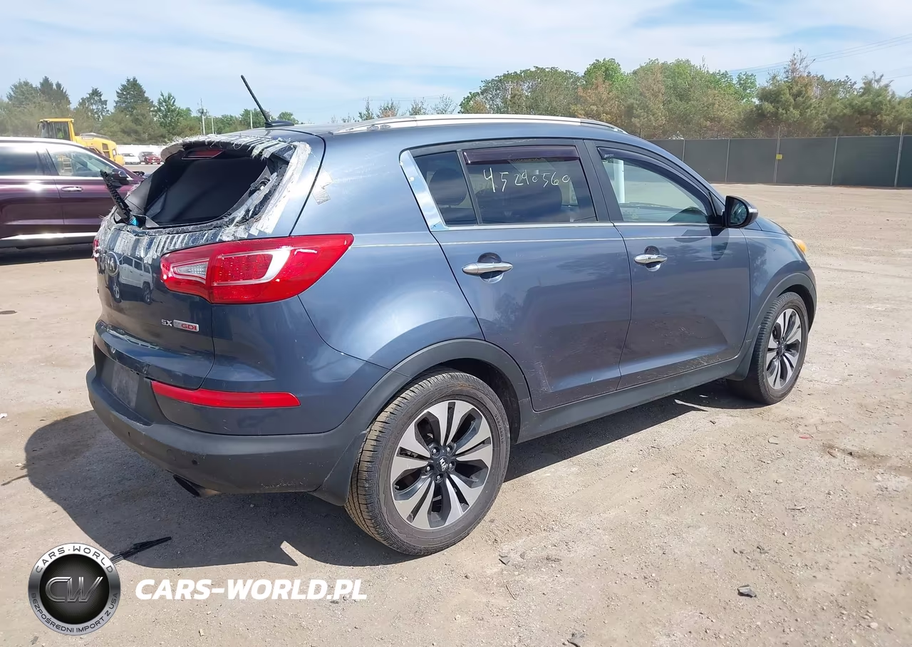 2013 Kia Sportage Sx VIN:KNDPC3A68D7485141 - 4