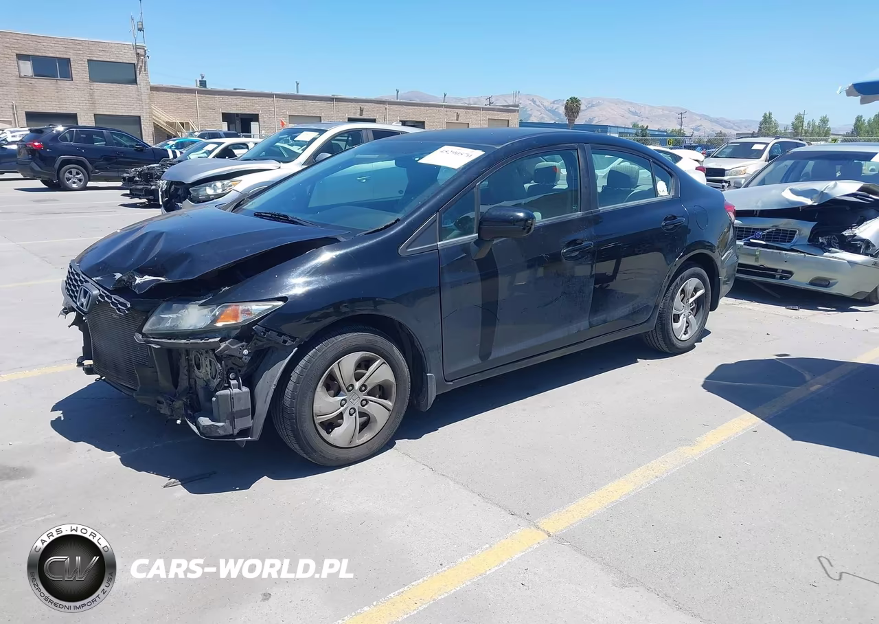 2015 Honda Civic Lx VIN:19XFB2F59FE268192 - 2