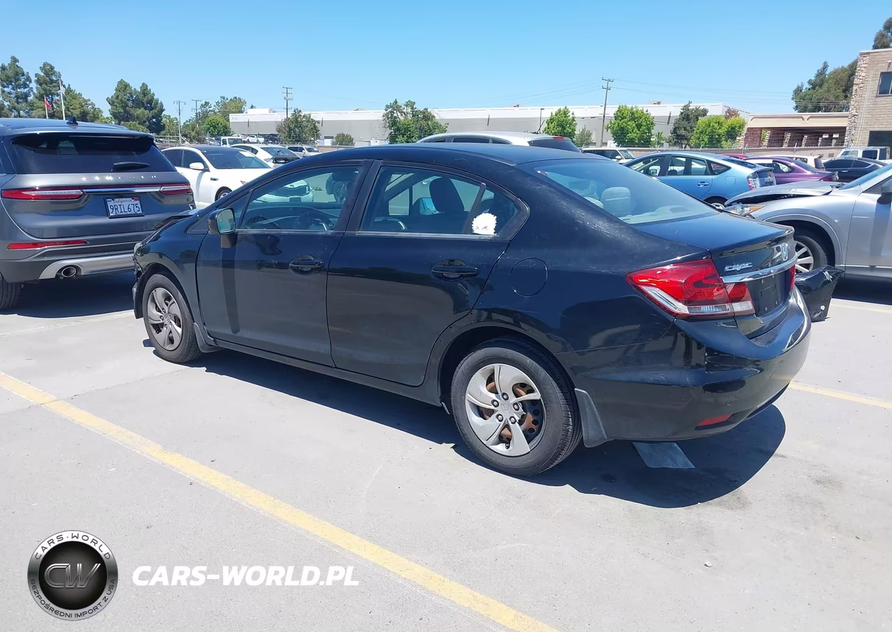 2015 Honda Civic Lx VIN:19XFB2F59FE268192 - 3