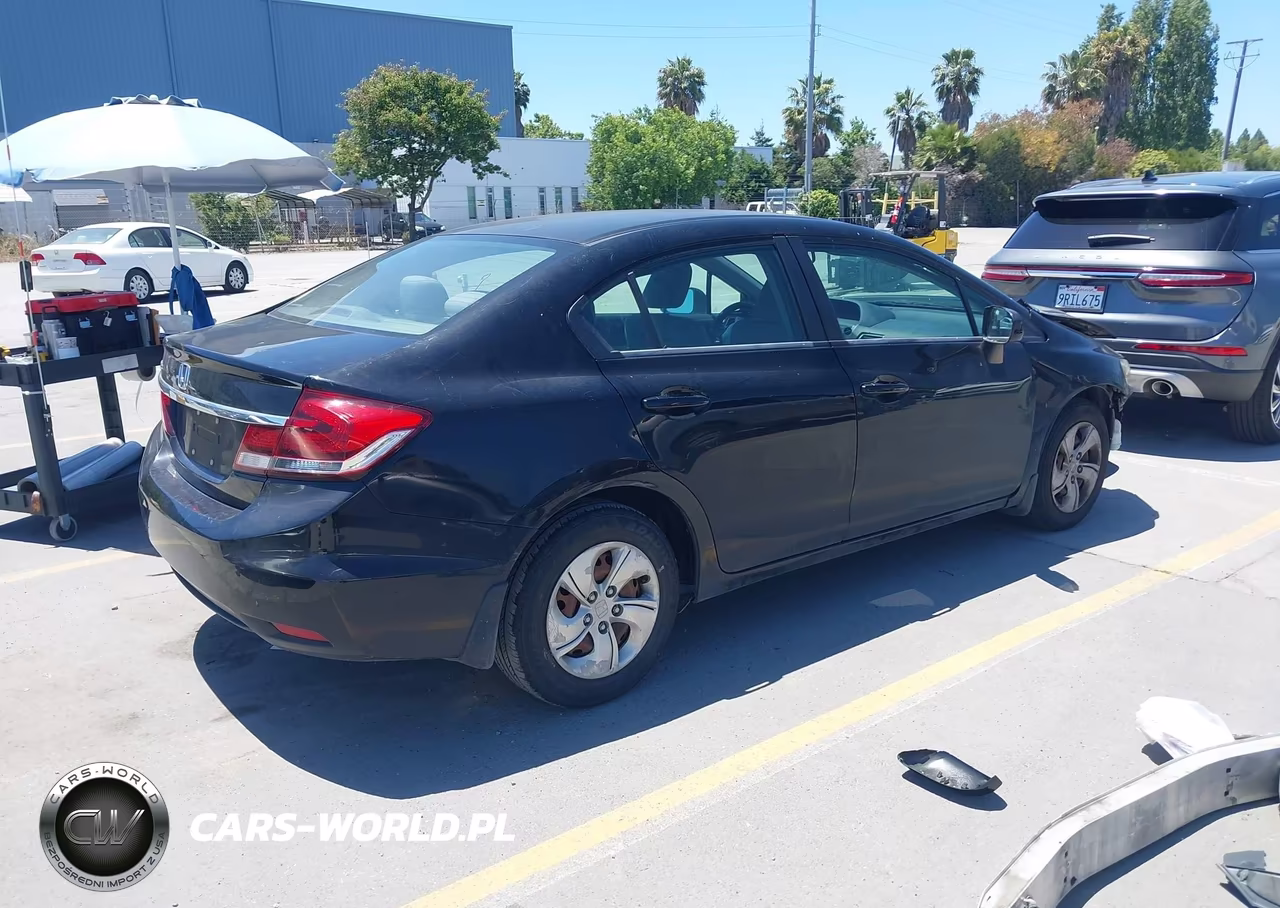 2015 Honda Civic Lx VIN:19XFB2F59FE268192 - 4