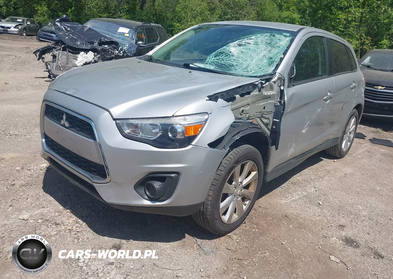 2015 Mitsubishi Outlander Sport Es VIN:4A4AR3AU3FE016534 - 2