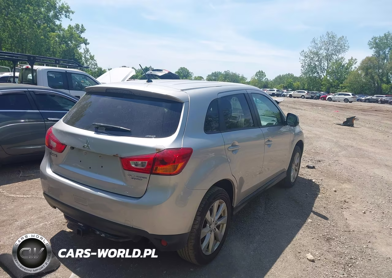 2015 Mitsubishi Outlander Sport Es VIN:4A4AR3AU3FE016534 - 4