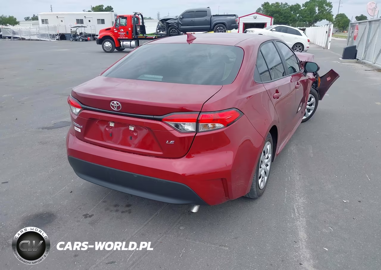 2023 Toyota Corolla Le VIN:5YFB4MDE3PP001587 - 4