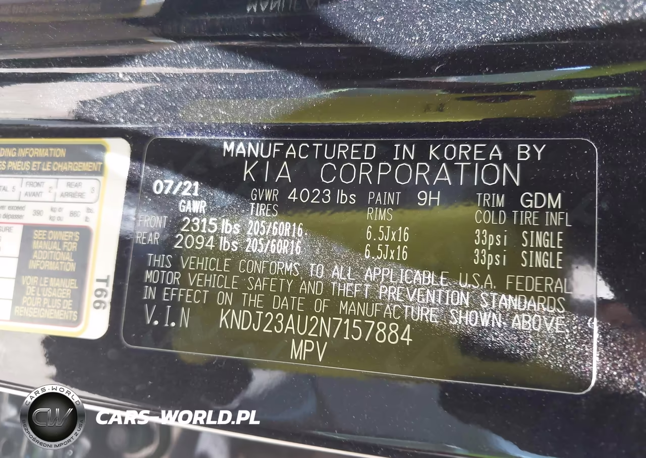 2022 Kia Soul Lx VIN:KNDJ23AU2N7157884 - 9