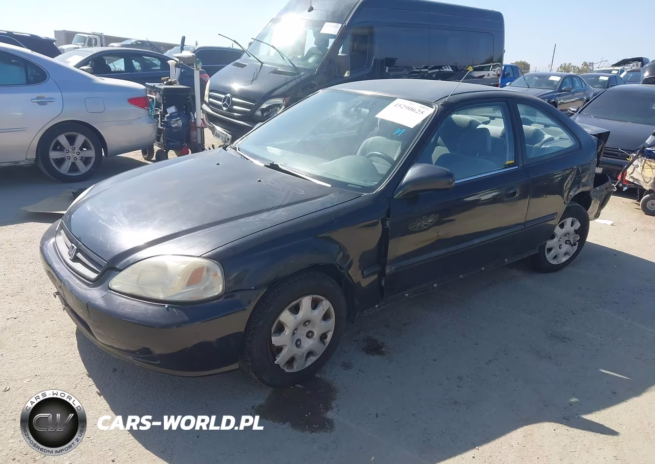 2000 Honda Civic Dx VIN:1HGEJ6226YL130381 - 2