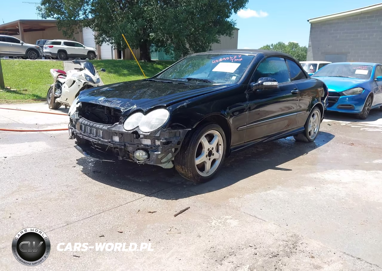 2004 Mercedes-Benz Clk 500 VIN:WDBTK75G54T016655 - 2