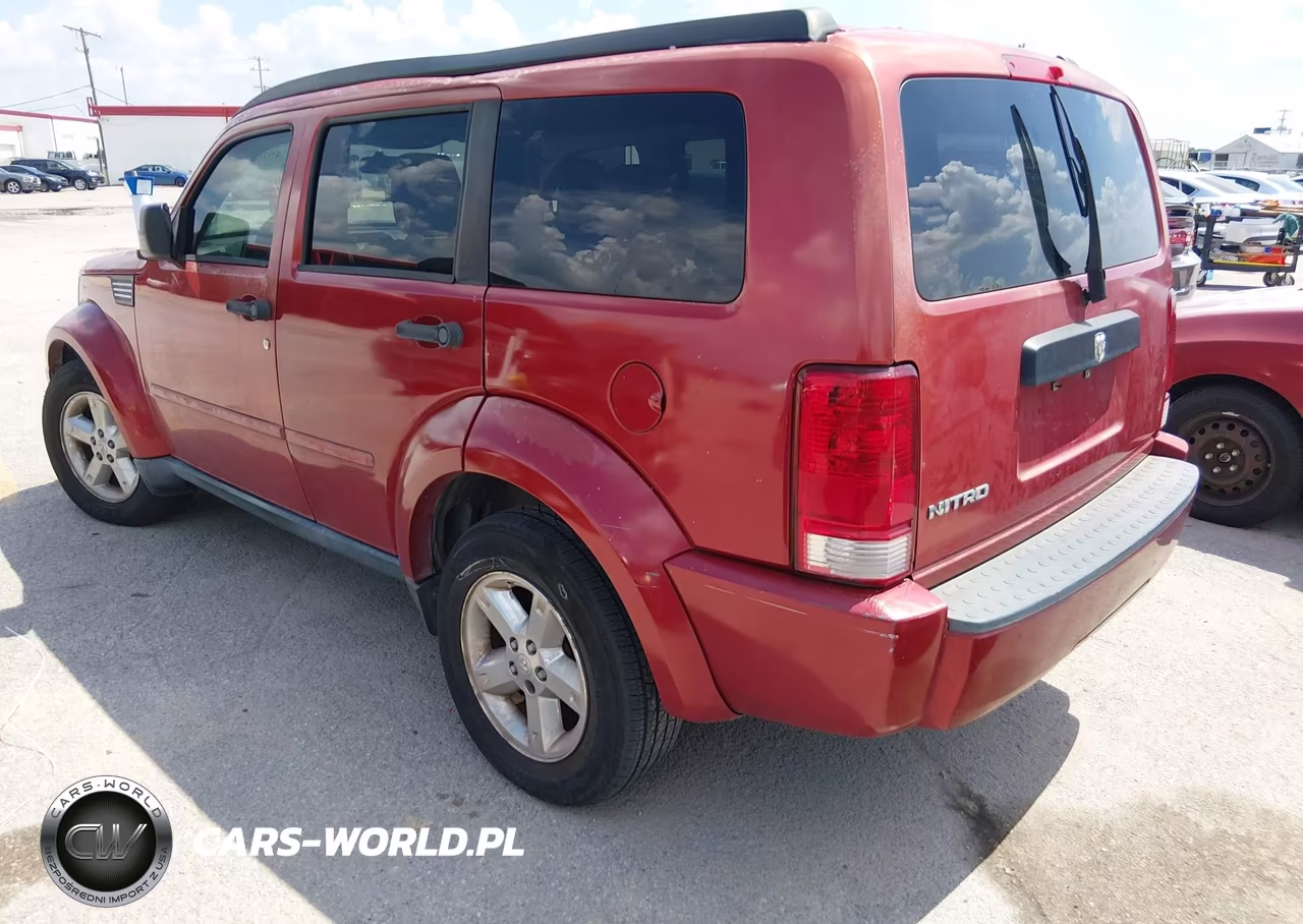 2007 Dodge Nitro Sxt VIN:1D8GT28K97W735978 - 3