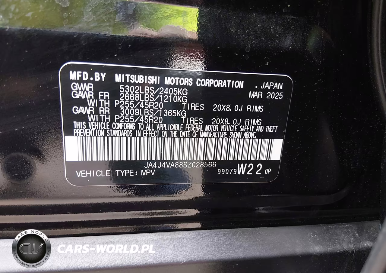 2025 Mitsubishi Outlander Se 2.5 S-Awc VIN:JA4J4VA88SZ028566 - 9