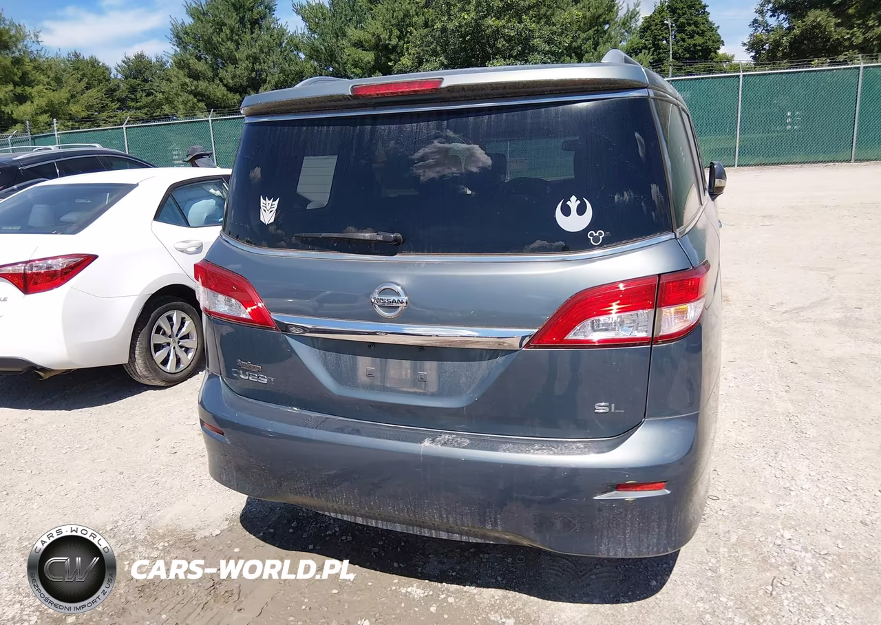 2011 Nissan Quest Sl VIN:JN8AE2KP7B9005484 - 14