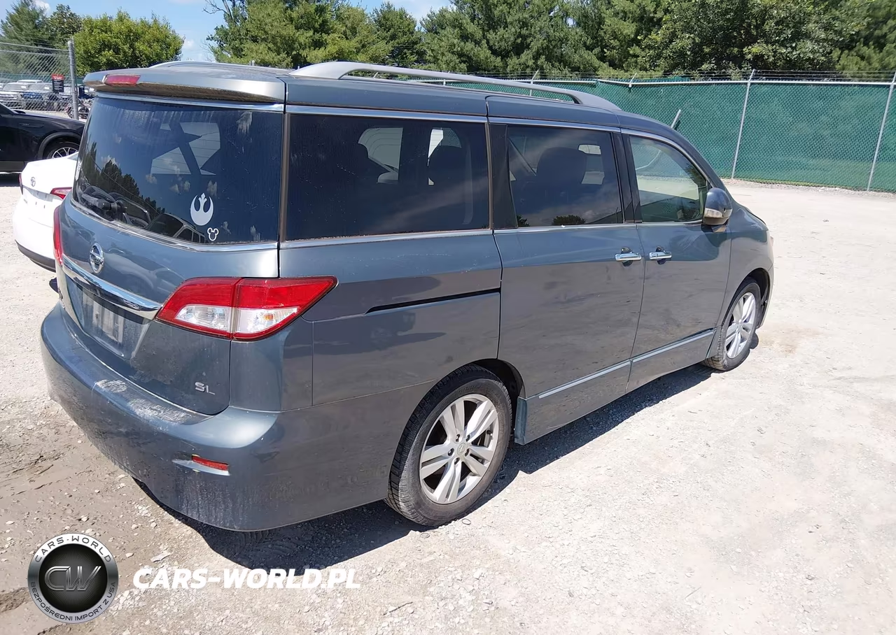 2011 Nissan Quest Sl VIN:JN8AE2KP7B9005484 - 4