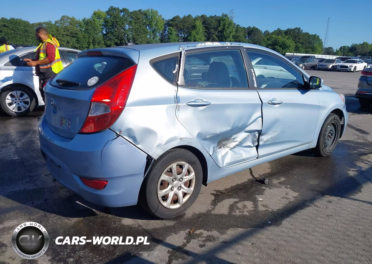 2012 Hyundai Accent Gs VIN:KMHCT5AE3CU030081 - 12