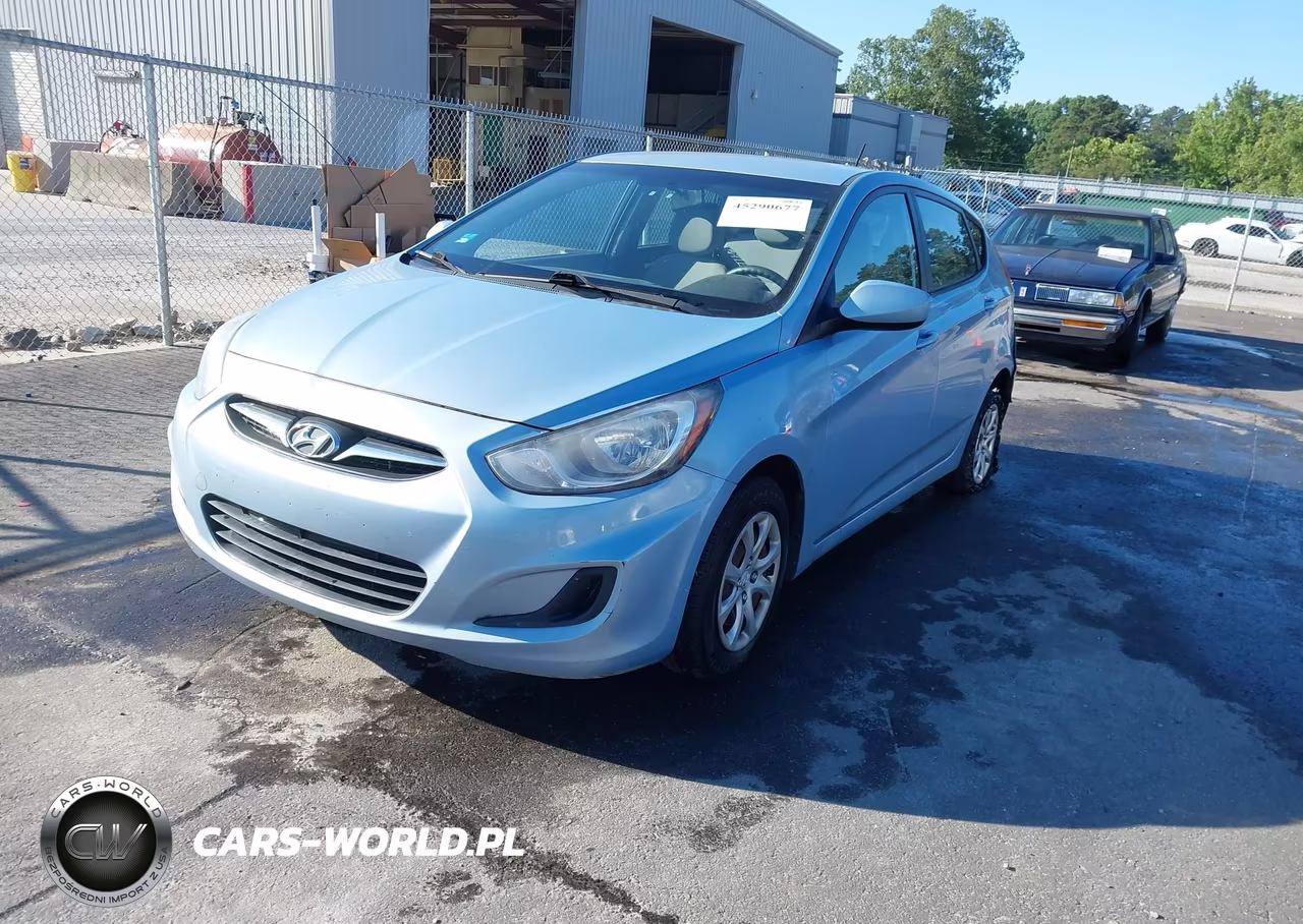 2012 Hyundai Accent Gs VIN:KMHCT5AE3CU030081 - 2