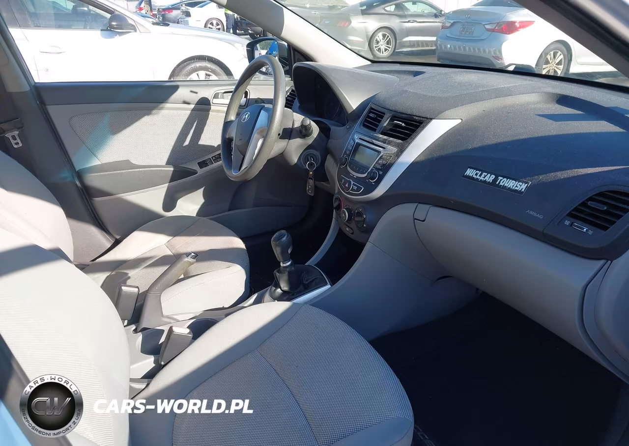 2012 Hyundai Accent Gs VIN:KMHCT5AE3CU030081 - 5