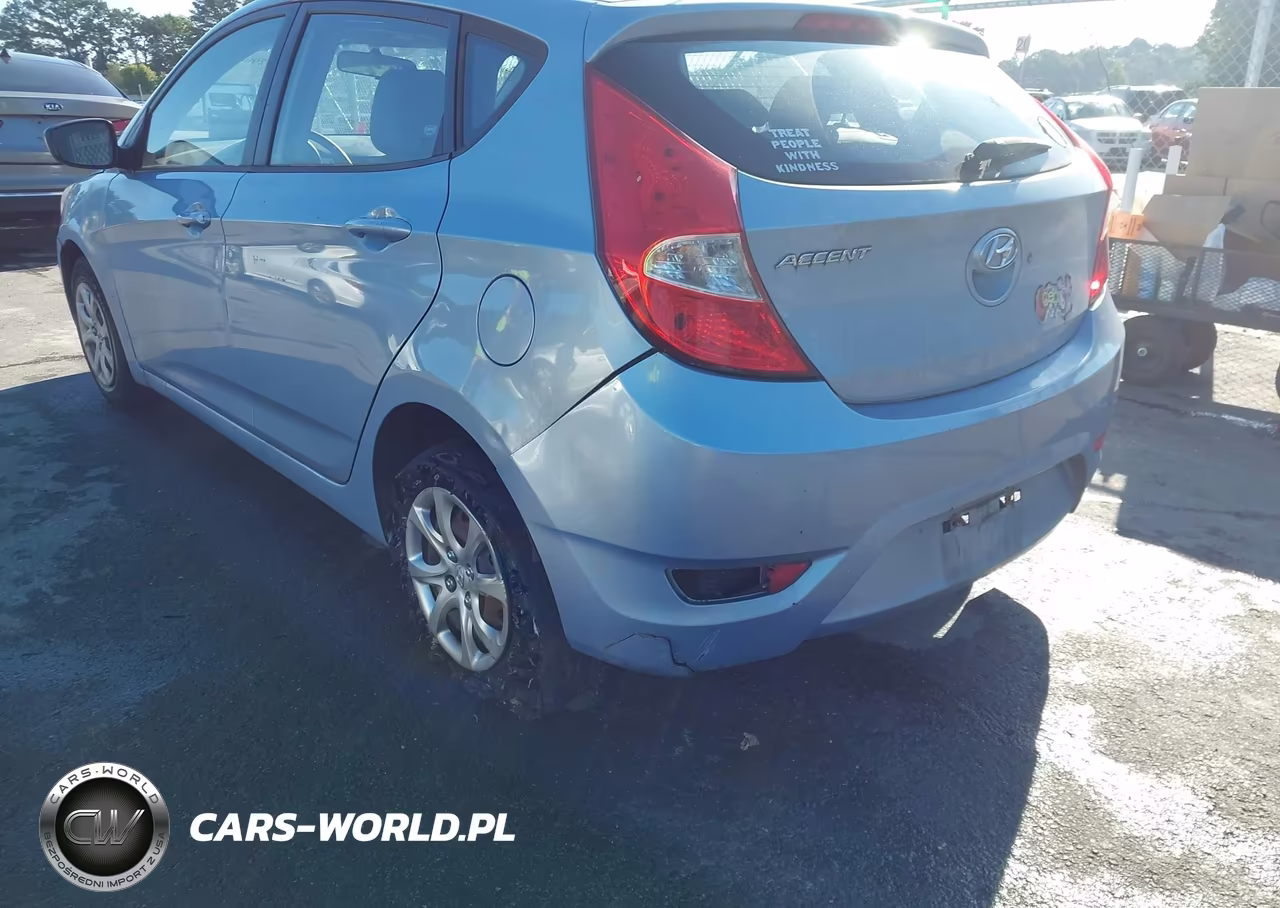 2012 Hyundai Accent Gs VIN:KMHCT5AE3CU030081 - 6