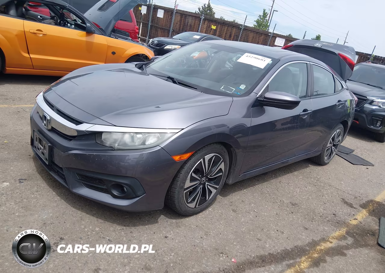2017 Honda Civic Ex-T VIN:19XFC1F34HE214873 - 2