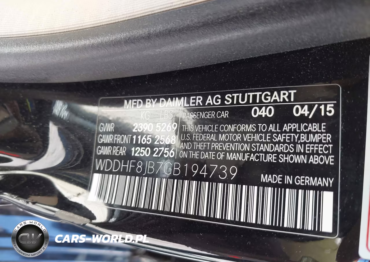 2016 Mercedes-Benz E 350 4Matic VIN:WDDHF8JB7GB194739 - 9