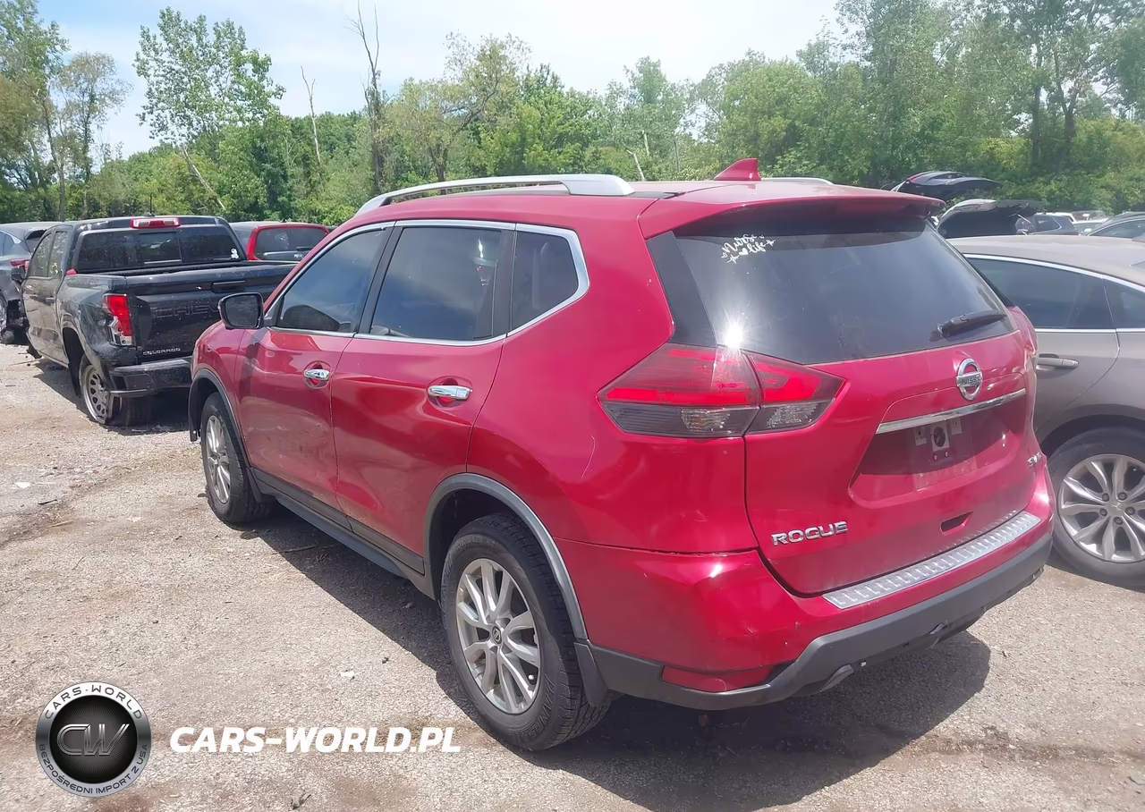 2017 Nissan Rogue Sv VIN:JN8AT2MVXHW281122 - 3
