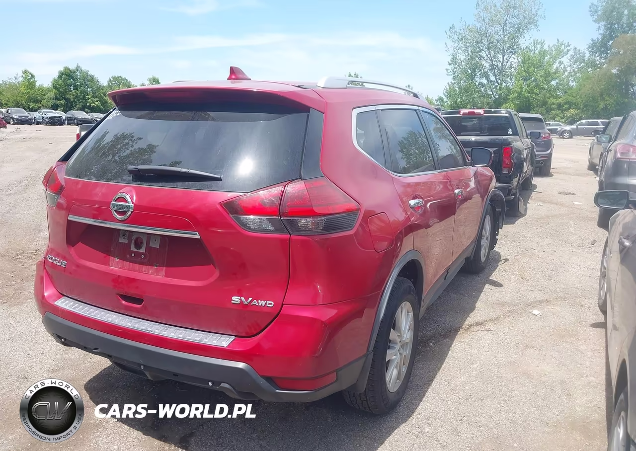 2017 Nissan Rogue Sv VIN:JN8AT2MVXHW281122 - 4