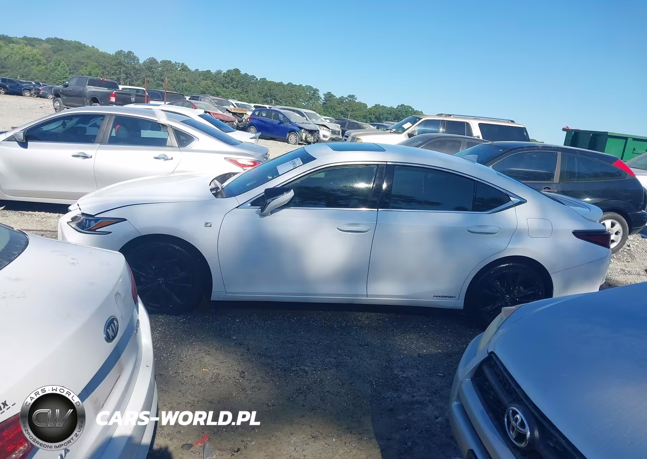 2022 Lexus Es 300H F Sport VIN:58AGA1C19NU016790 - 14