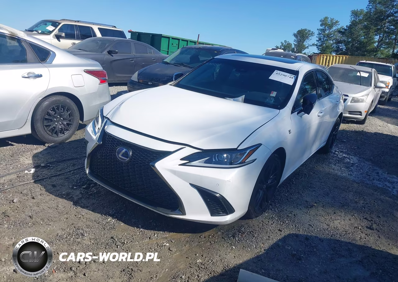2022 Lexus Es 300H F Sport VIN:58AGA1C19NU016790 - 2
