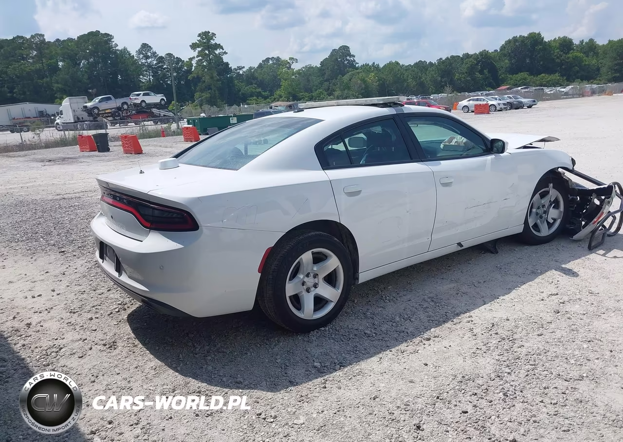 2018 Dodge Charger Police Rwd VIN:2C3CDXAT8JH163211 - 4
