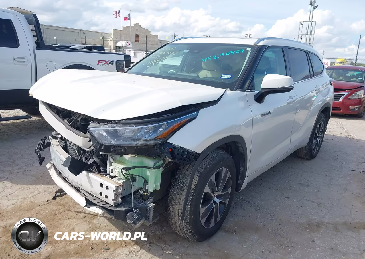 2020 Toyota Highlander Hybrid Xle VIN:5TDGARAH4LS502001 - 2