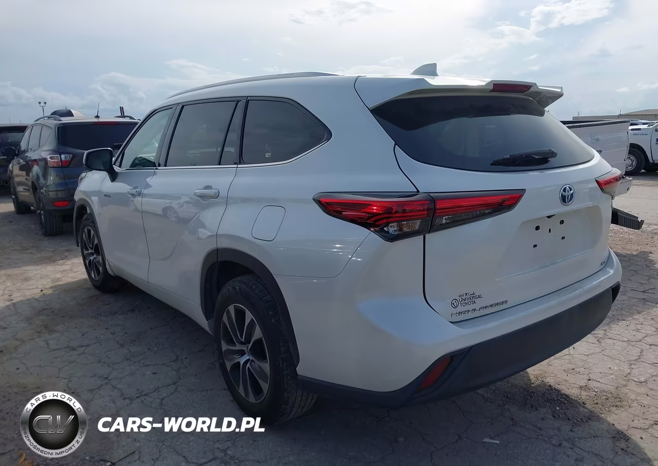 2020 Toyota Highlander Hybrid Xle VIN:5TDGARAH4LS502001 - 3