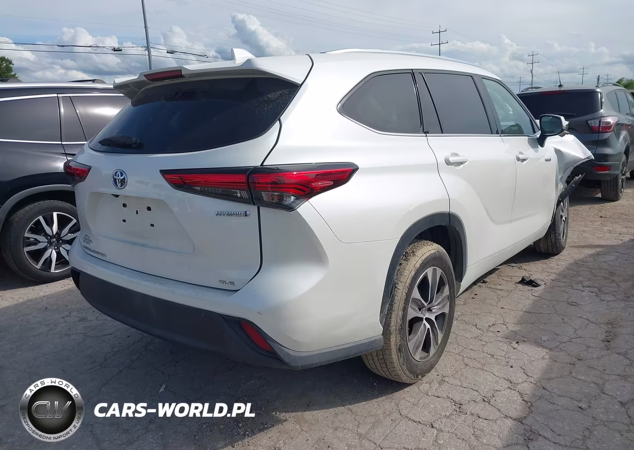 2020 Toyota Highlander Hybrid Xle VIN:5TDGARAH4LS502001 - 4
