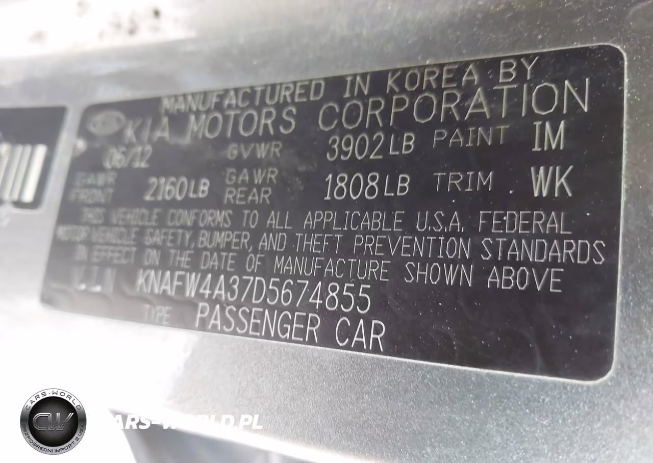 2013 Kia Forte Sx VIN:KNAFW4A37D5674855 - 9