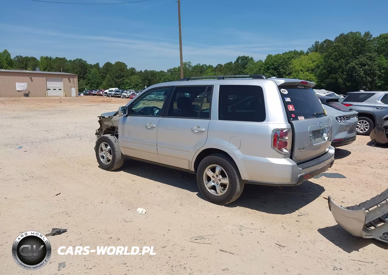 2007 Honda Pilot Ex-L VIN:5FNYF28787B031488 - 3