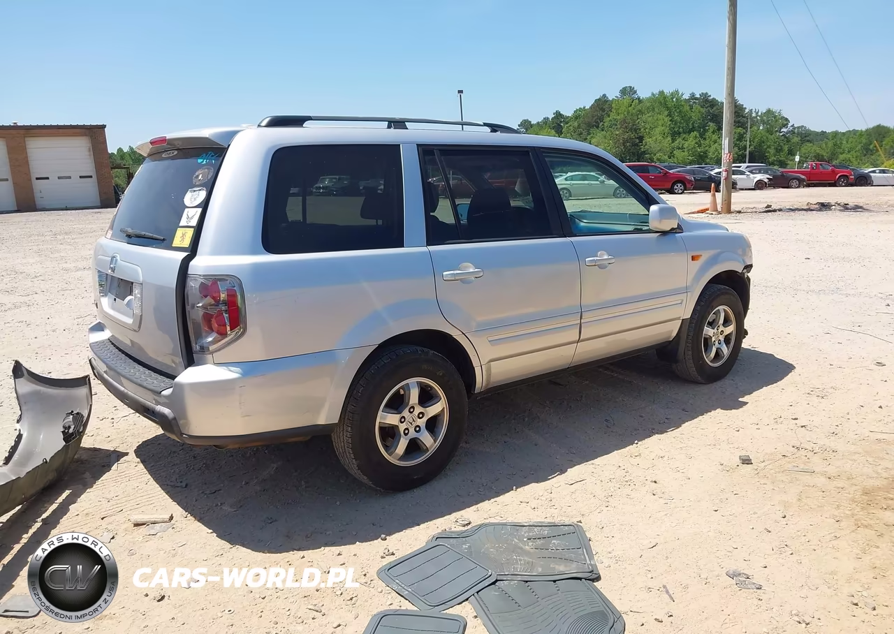 2007 Honda Pilot Ex-L VIN:5FNYF28787B031488 - 4