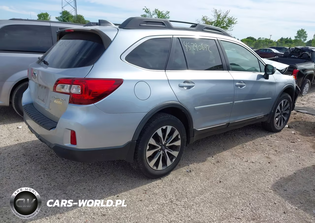 2017 Subaru Outback 2.5I Limited VIN:4S4BSANC0H3352268 - 4