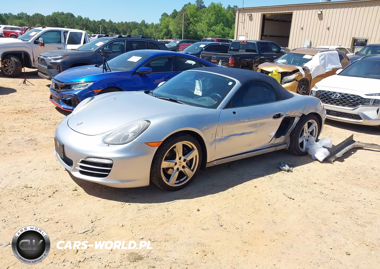 2014 Porsche Boxster VIN:WP0CA2A81ES121948 - 2
