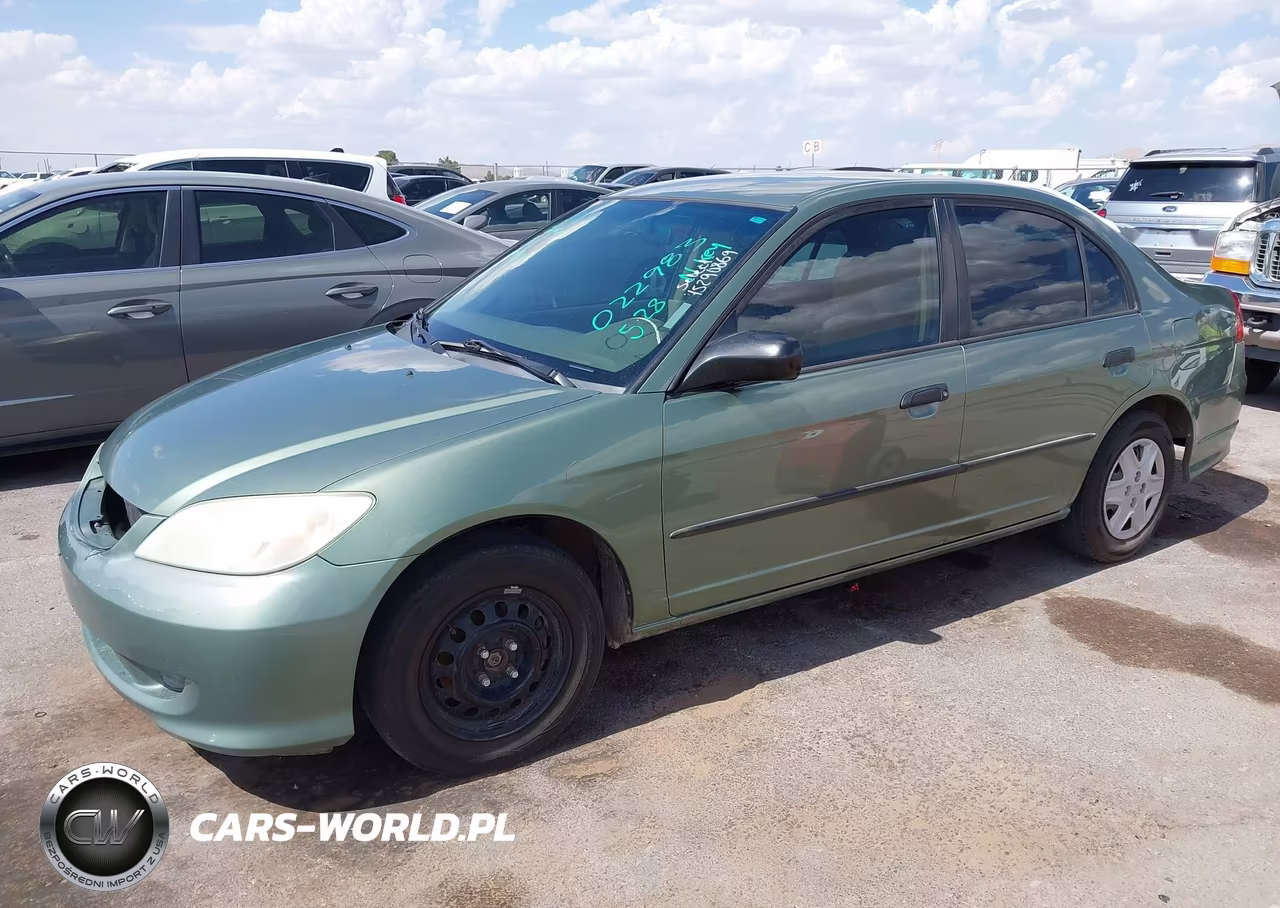 2004 Honda Civic Vp VIN:1HGES16324L022983 - 2