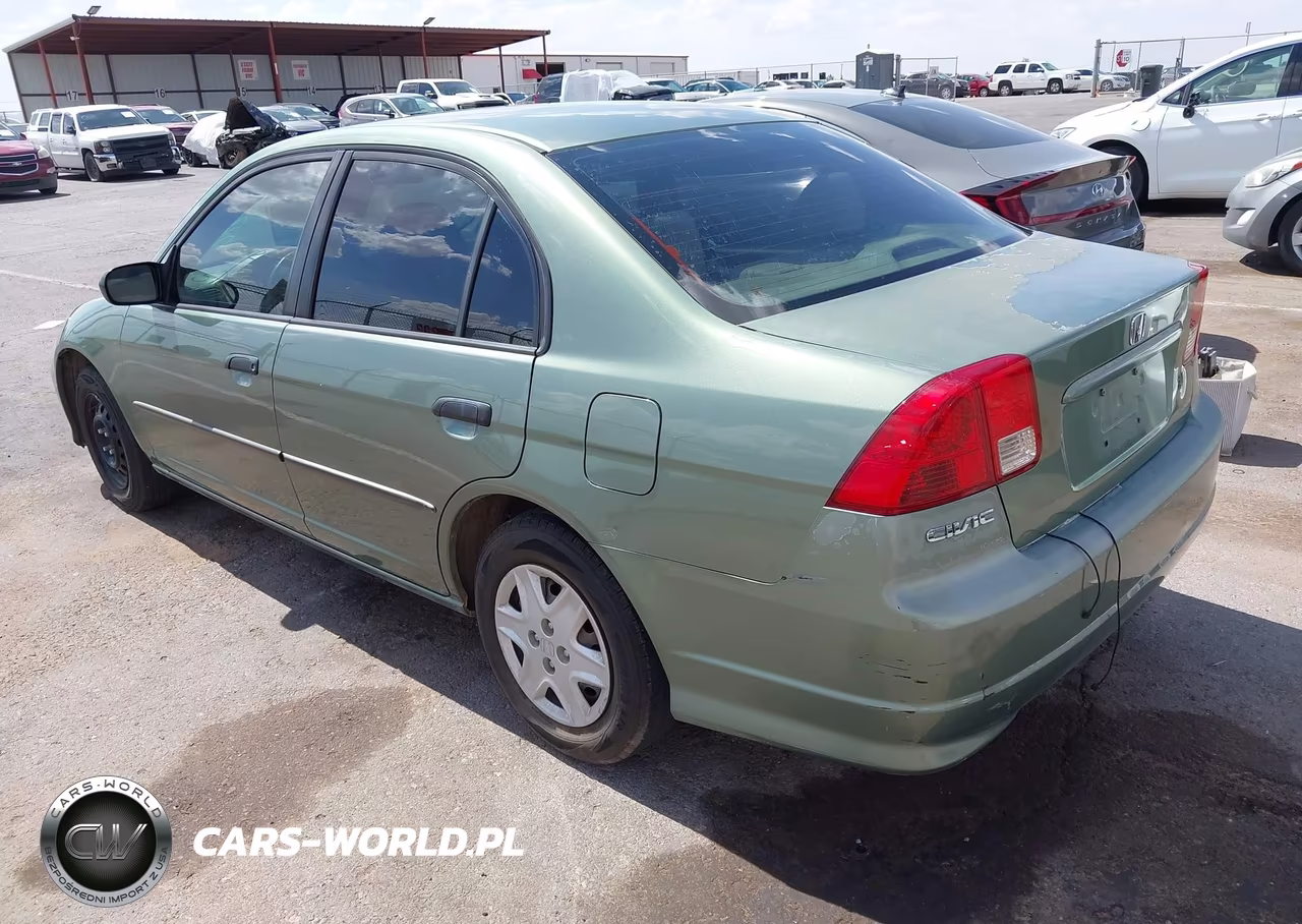 2004 Honda Civic Vp VIN:1HGES16324L022983 - 3