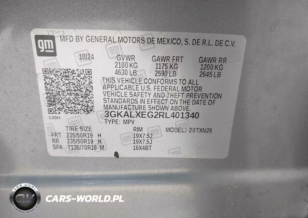 2024 GMC Terrain Awd Denali VIN:3GKALXEG2RL401340 - 9