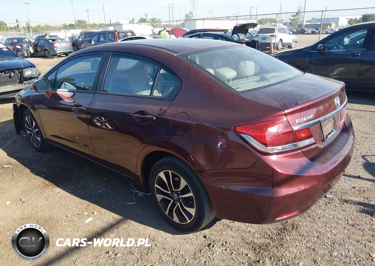 2014 Honda Civic Ex VIN:19XFB2F82EE232479 - 3