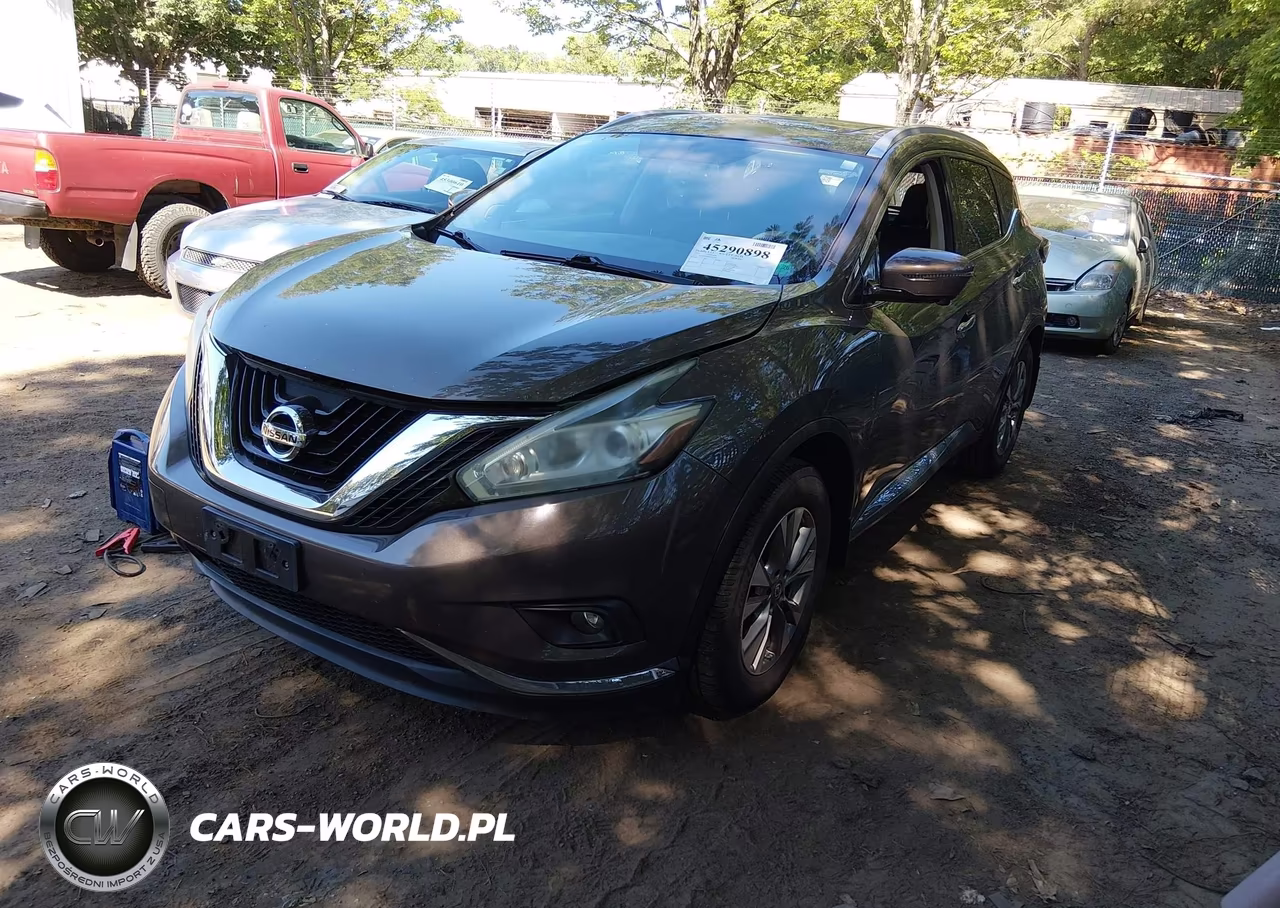 2015 Nissan Murano Sl VIN:5N1AZ2MG9FN291005 - 2
